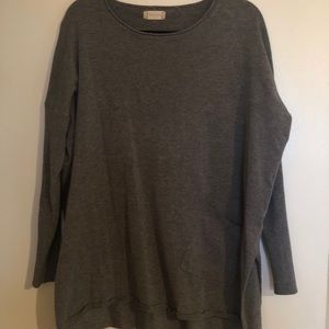 Altar’d State Long Sleeve Gray Top - M/L